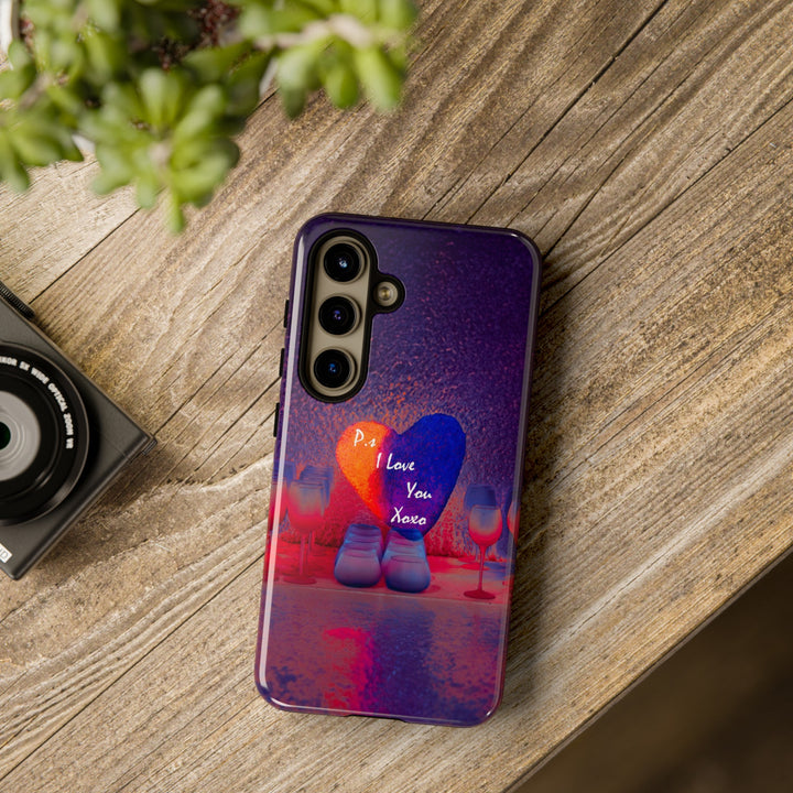 Cute Samsung Case | Cool Iphone Case | PS I love You - Heart, Samsung S24, S23, S22, S21, IPhone 15 Case | Iphone 14 Case, Iphone 13 Case - Studio40ParkLane