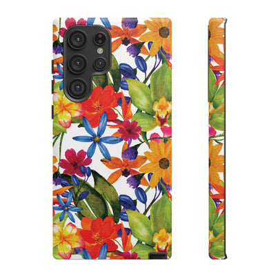 Premium Tough Spring Flowers Cute Phone Cases for Samsung S24, S23, S22, S21, S20, Plus and Ultra, Iphone 16 Pro Max,15, 14, 13, 12, 11, 10 - Studio40ParkLane