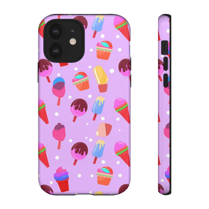 Cute Samsung Case | Cool Iphone Case | Summer Pink Ice - Cream, Samsung S24, S23, S22, S21, IPhone 15 Case | Iphone 14 Case, Iphone 13 Case - Studio40ParkLane
