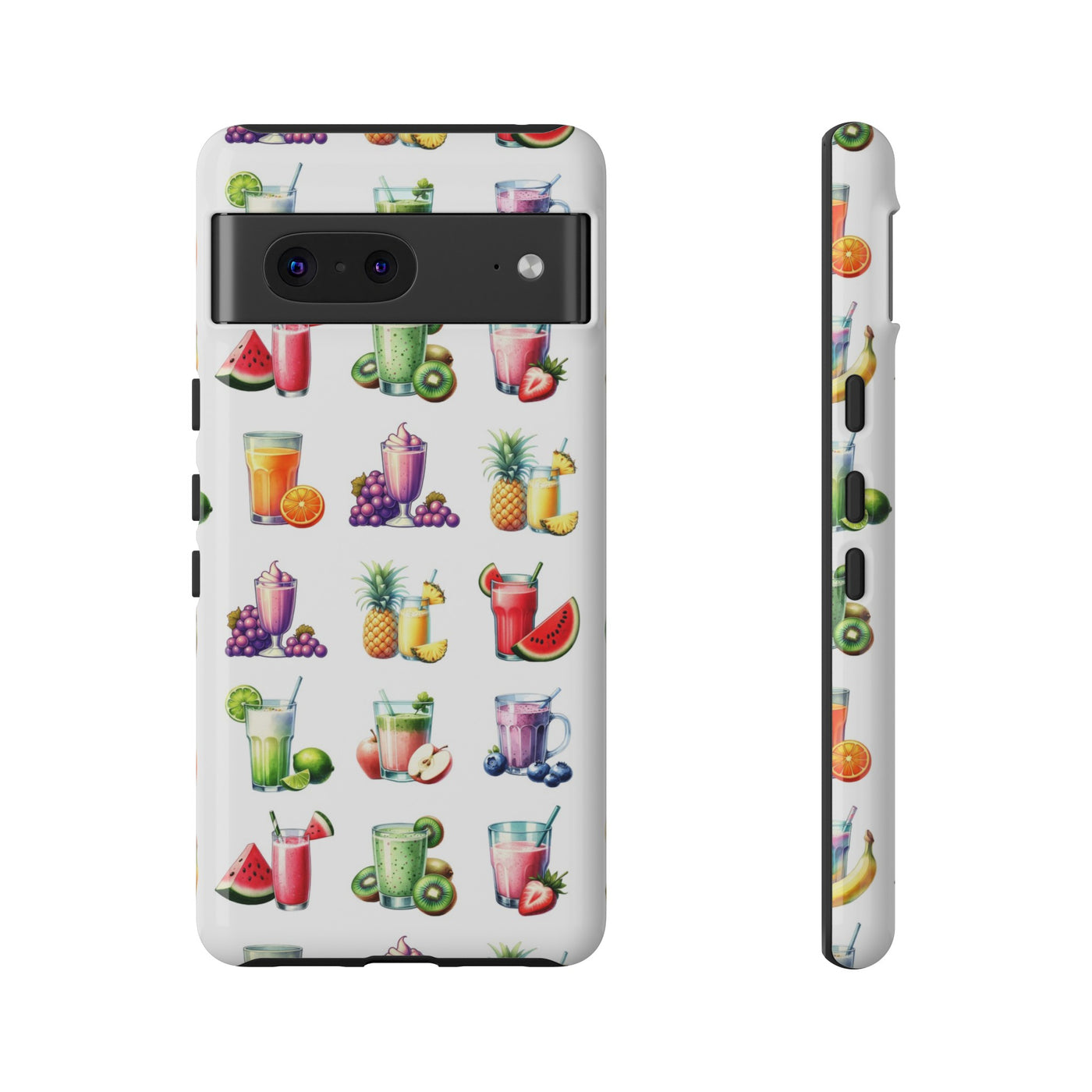 Cute Samsung Case | Cool Iphone Case | Tropical Summer Fruit Cocktail, Samsung S24, S23, S22, S21, IPhone 15 Case | Iphone 14 Case, Iphone 13 Case