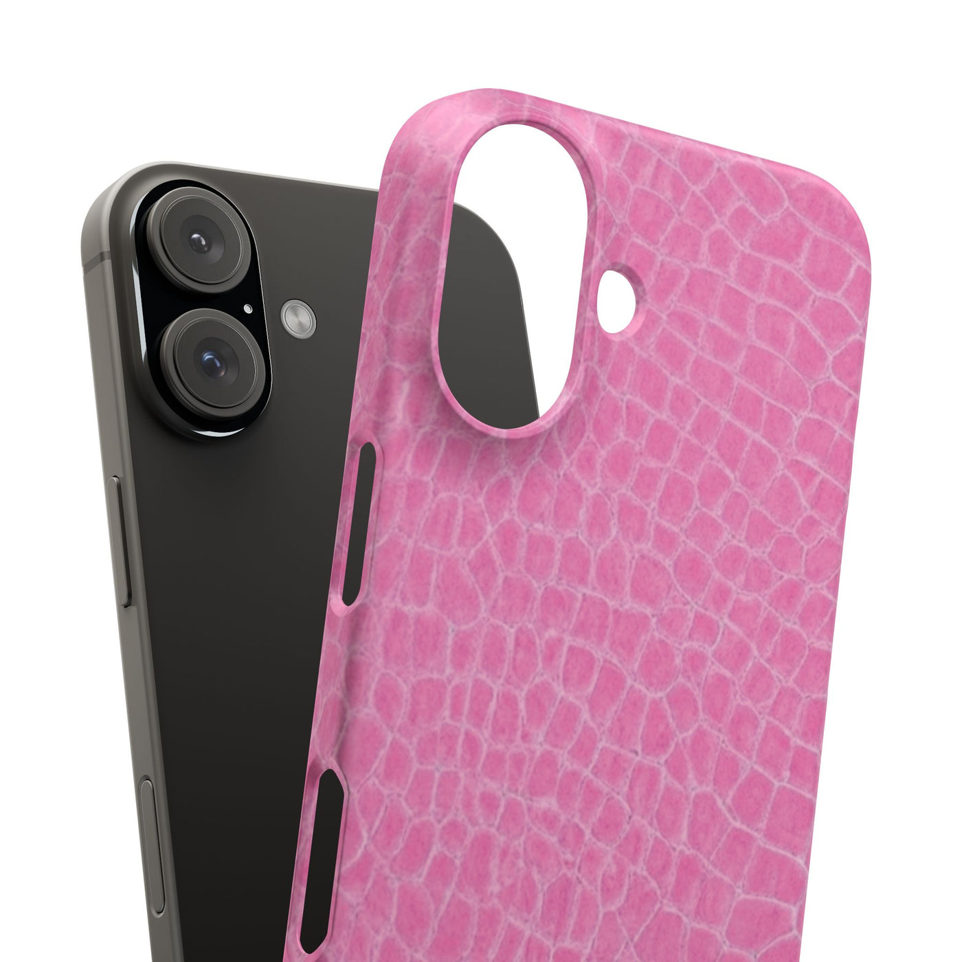 Snap Non Leather Pink Color Pattern Gift for Her Cute Phone Cases for Samsung Galaxy S24, S23, S22, S21, S20, Plus, Ultra, Iphone 16, 15, 14, Pro and Max - Studio40ParkLane