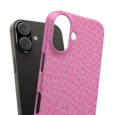 Snap Non Leather Pink Color Pattern Gift for Her Cute Phone Cases for Samsung Galaxy S24, S23, S22, S21, S20, Plus, Ultra, Iphone 16, 15, 14, Pro and Max - Studio40ParkLane