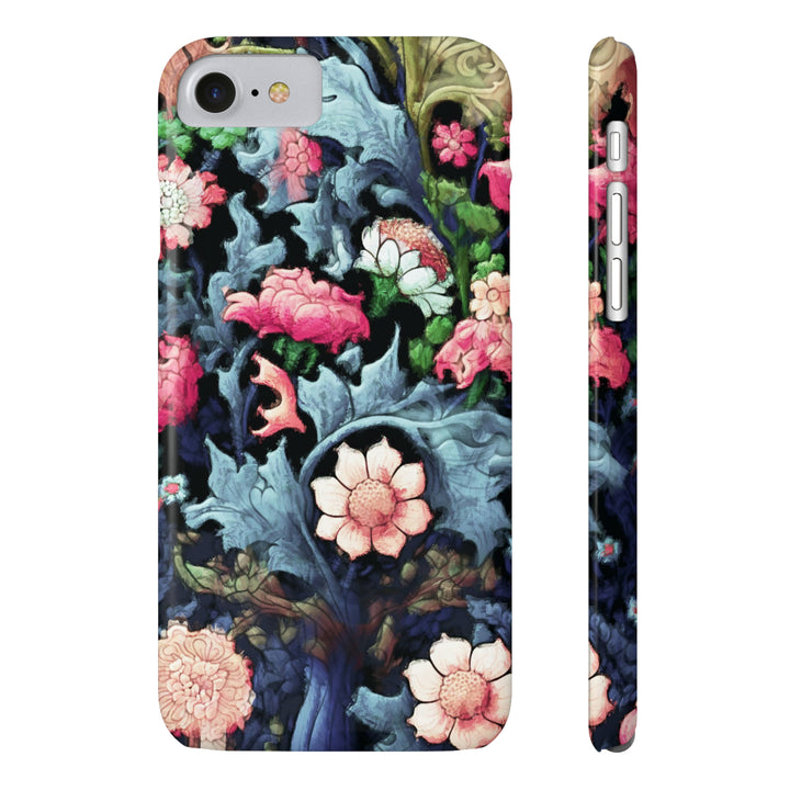 Slim Cute Phone Cases for Iphone - | iPhone 15 Case | iPhone 15 Pro Max Case, Iphone 14 Case, Iphone 14 Pro Max, Iphone 13, Flowers Scene - Studio40ParkLane