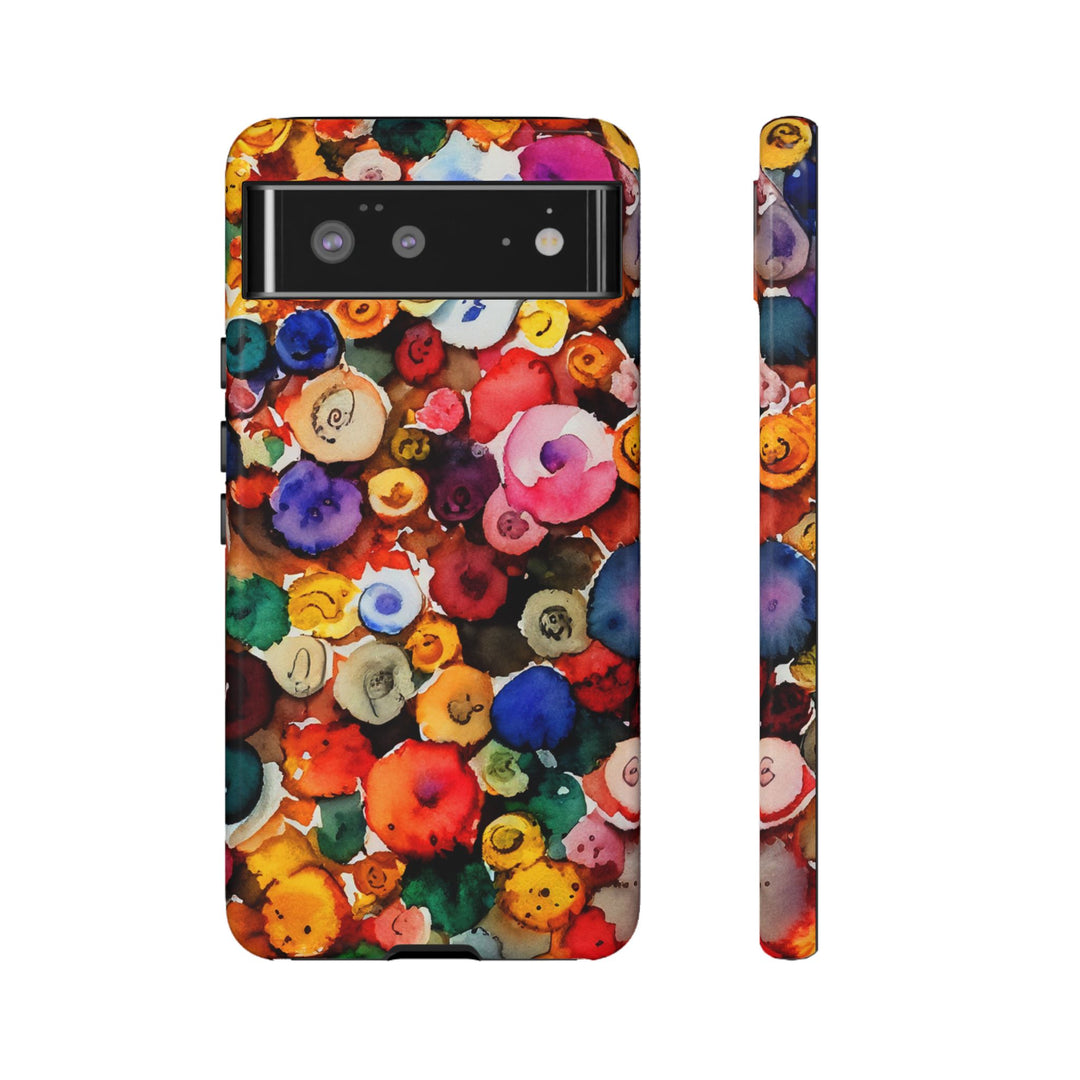 Impact Resistant, Fall Colors Buttons, Cute Phone Cases for Samsung S24, S23, S22, S21, IPhone 15 pro Iphone 14 pro Iphone 13 IPhone 12 Iphone 11 - Studio40ParkLane