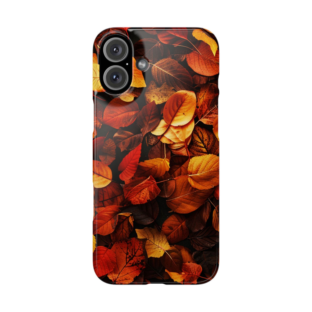Slim Fall Autumn Leaves Gift for Her Cute Phone Cases for Iphone 16 | iPhone 15 Case | iPhone 15 Pro Max Case, Iphone 14, Iphone 14 Pro Max, Iphone 13, Slim - Studio40ParkLane