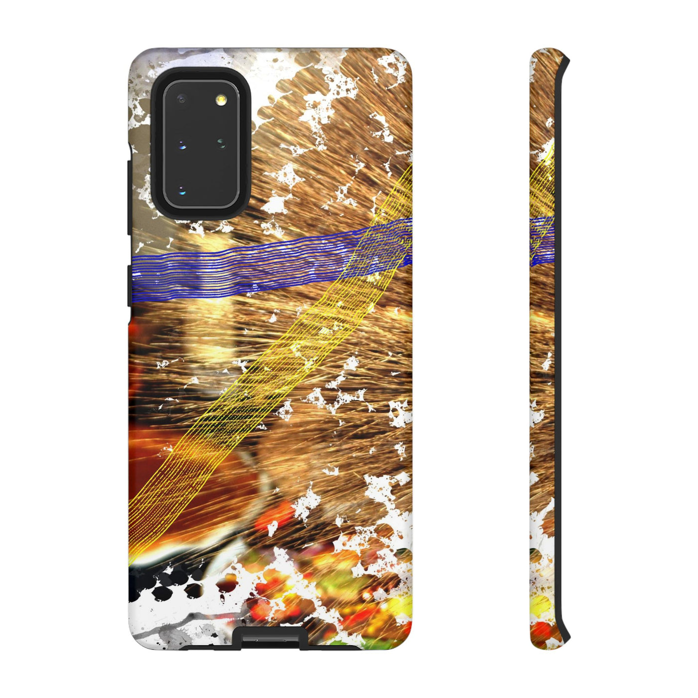 Impact Resistant, Pecan Pie Abstract, Cute Phone Cases for Samsung S24, S23, S22, S21, IPhone 15 pro Iphone 14 pro Iphone 13 IPhone 12 Iphone 11