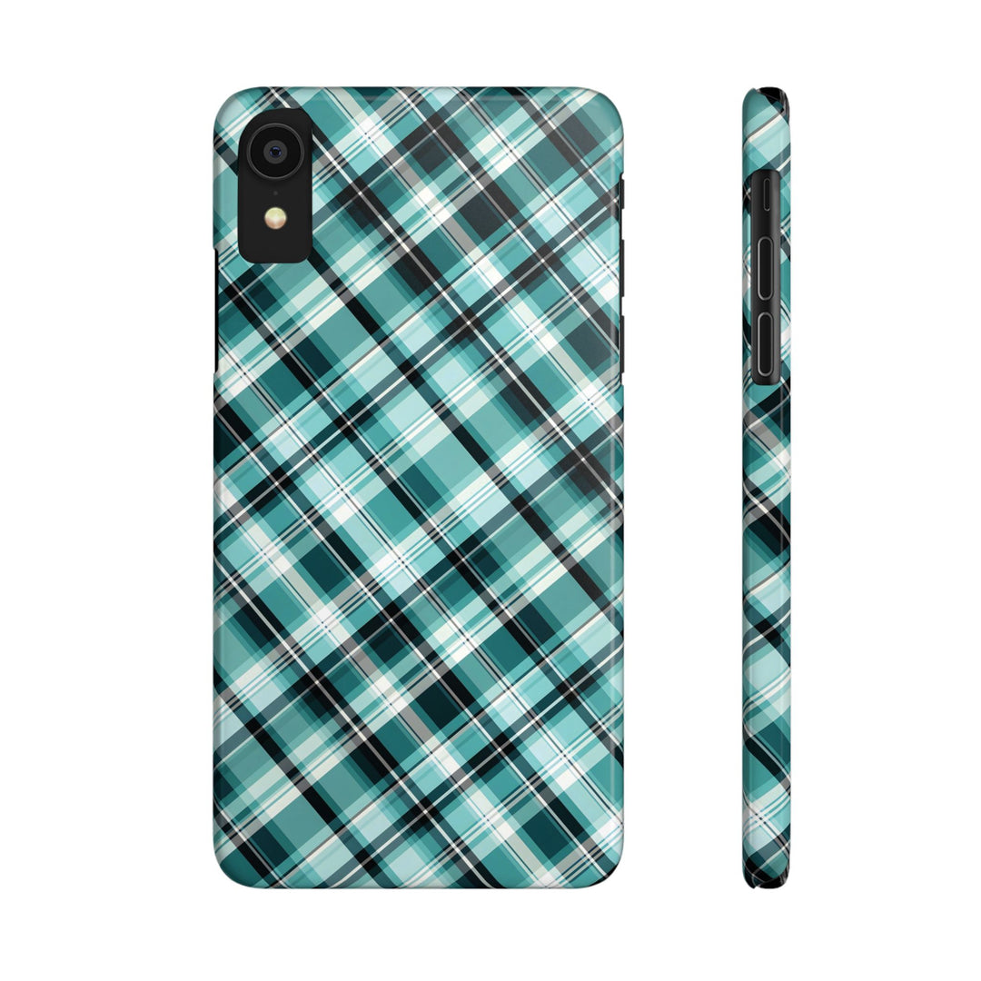 Slim Checkered Plaid Gift for Her Cute Phone Cases for Iphone 16 Pro Max | iPhone 15 Case | iPhone 15 Pro Max Case, Iphone 14, 13, 12, 11, 10, 8, 7 - Studio40ParkLane
