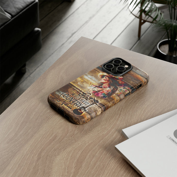 Cute IPhone Case | Country Music Girl iPhone 15 Case | iPhone 15 Pro Case, Iphone 14 Case, Iphone 14 Pro Max Case, Protective Iphone Case - Studio40ParkLane