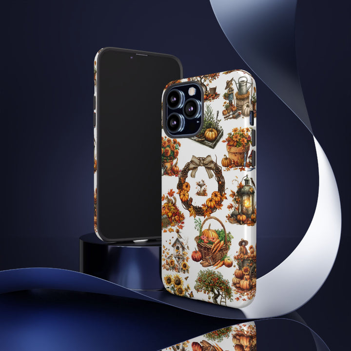 Impact Resistant, Fall Leaves Collage, Cute Phone Cases for Samsung S24, S23, S22, S21, IPhone 15 pro Iphone 14 pro Iphone 13 IPhone 12 Iphone 11 - Studio40ParkLane
