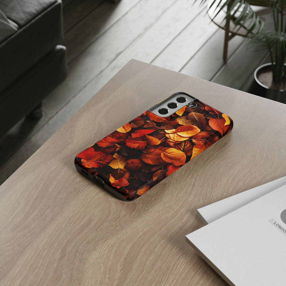 Autumn Fall Leaves Gift for Her Cute Phone Case for, Samsung Galaxy S24, S23, S22, S21, IPhone 16 Case | Iphone 15, Iphone 14, IPhone 13 Case - Studio40ParkLane