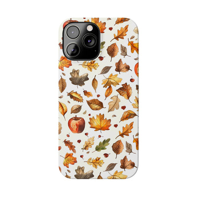 Slim Fall Autumn Leaves Gift for Her Cute Phone Cases for Iphone 16 | iPhone 15 Case | iPhone 15 Pro Max Case, Iphone 14, Iphone 14 Pro Max, Iphone 13, Slim