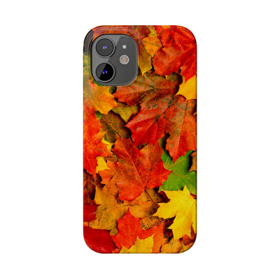 Fall Leaves Slim Cute Phone Cases for Iphone  | iPhone 15 Case | iPhone 15 Pro Max Case, Iphone 14, Iphone 14 Pro Max, Iphone 13