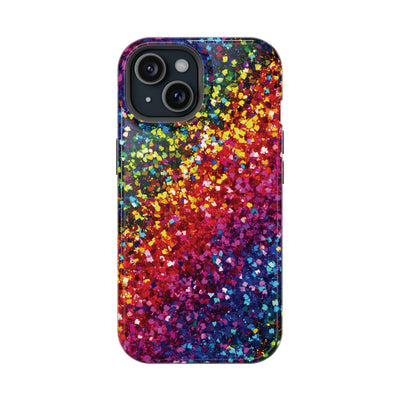 Non Glitter Color Composition Magsafe Cute Phone Case for Iphone Gift for Her,  | iPhone 15 Case | iPhone 15 Pro Max Case, Iphone 14, Iphone 14 Pro Max, Iphone 13, Iphone 16