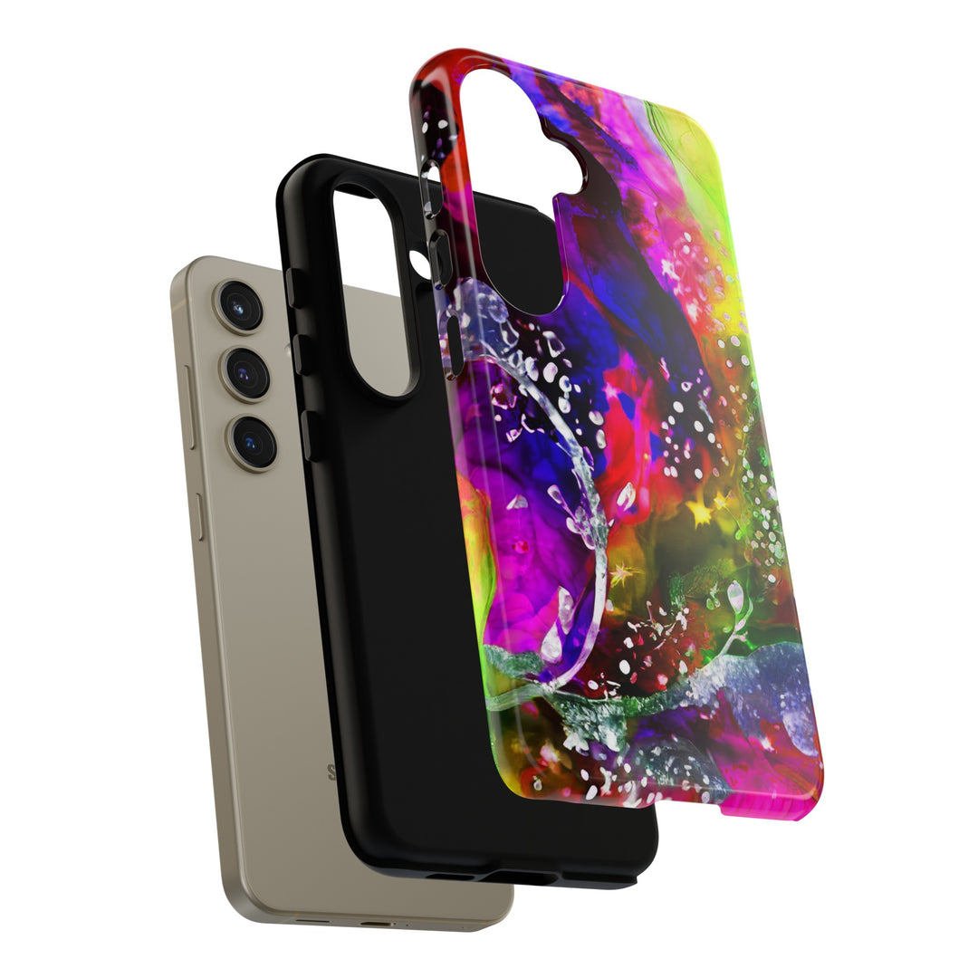 Impact Resistant, Multi Color Marble, Cute Phone Cases for Samsung S24, S23, S22, S21, IPhone 15 pro Iphone 14 pro Iphone 13 IPhone 12 Iphone 11 - Studio40ParkLane