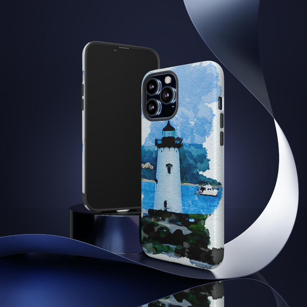 Cool Phone Case | Summer Lighthouse, For iPhone 15 Case | iPhone 15 Pro Case, Iphone 14 Case, Iphone 14 Pro Max Case, Protective Iphone Case - Studio40ParkLane