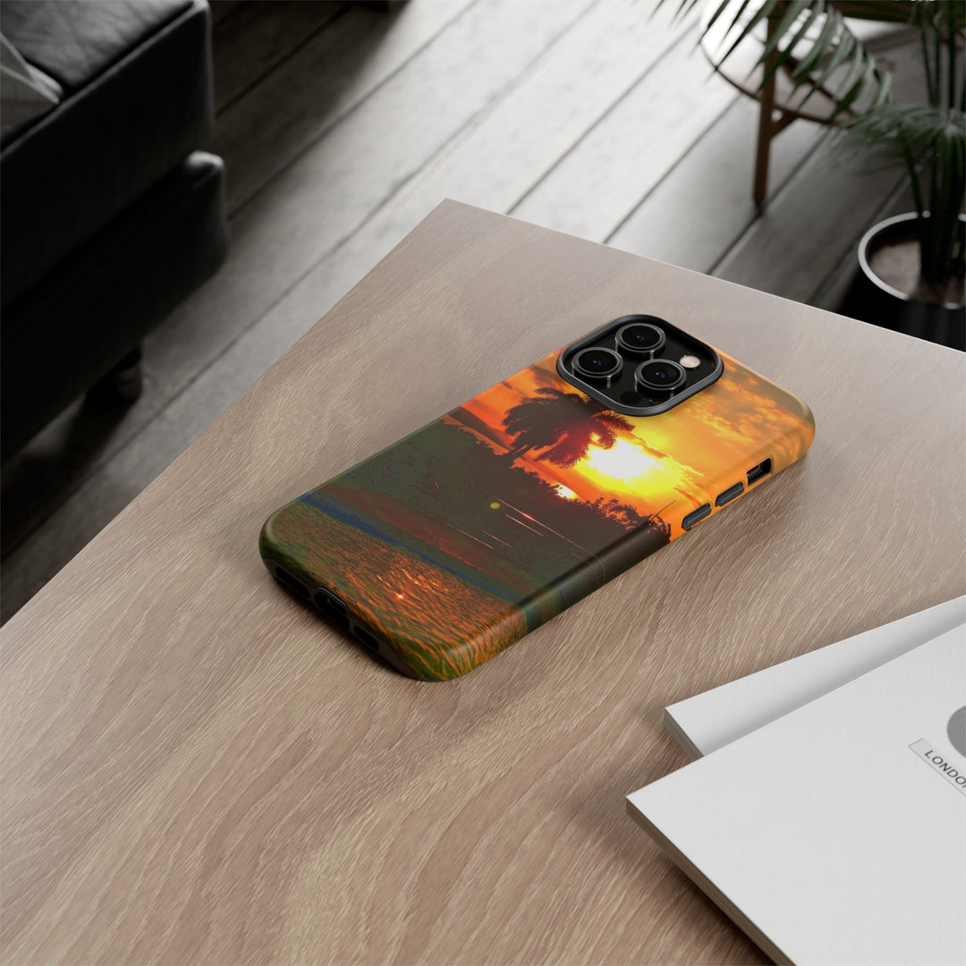Cute Samsung Case | Cool Iphone Case | Summer Jamaica Pool Sunset, Samsung S24, S23, S22, S21, IPhone 15 Case | Iphone 14 Case, Iphone 13 Case - Studio40ParkLane