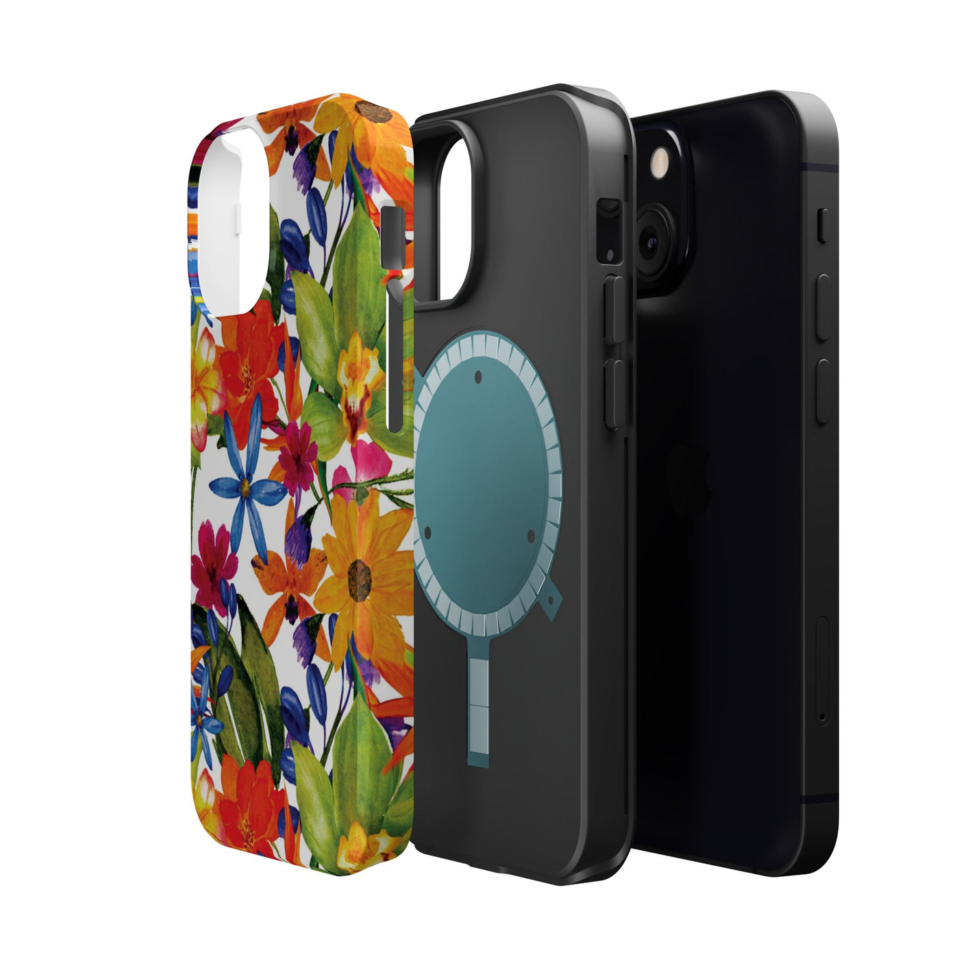 Spring Flowers Magsafe Cute Phone Case for Iphone Gift for Her, iPhone 16 Case iPhone 15 Pro Max Case, Iphone 14, Iphone 14 Pro Max, 13, 12 - Studio40ParkLane