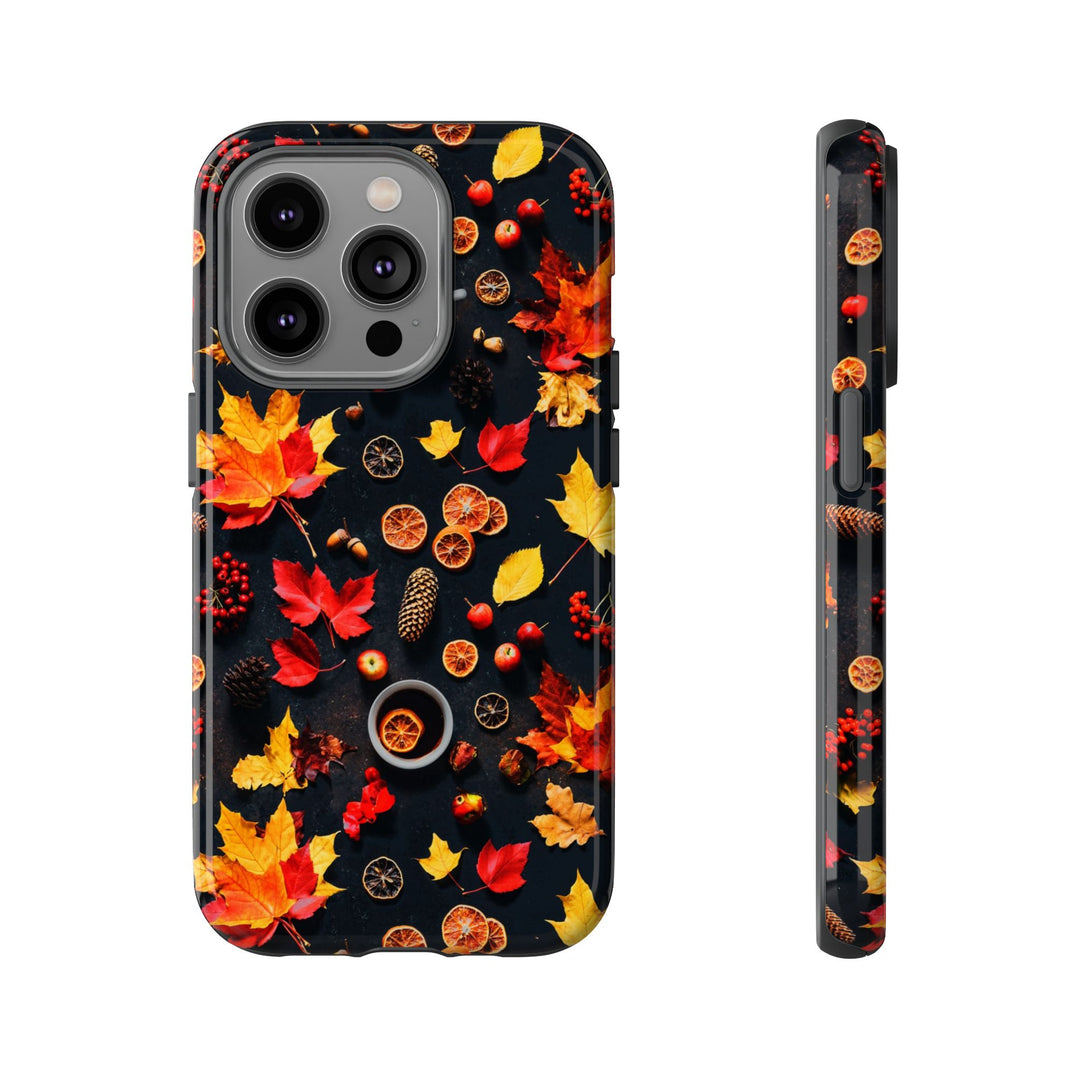 Cute Fall Fruit Phone Case Coquette Collage for, Samsung S24, S23, S22, S21, IPhone 15 Case | Iphone 14 Case, Iphone 13 Case, IPhone 16 Case - Studio40ParkLane