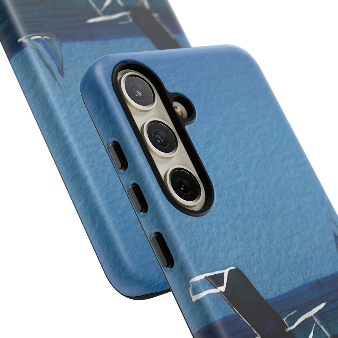 Cute Samsung Case | Cool Iphone Case | Summer Blue Beach Chair, Samsung S24, S23, S22, S21, IPhone 15 Case | Iphone 14 Case, Iphone 13 Case - Studio40ParkLane