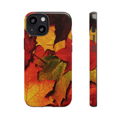 Autumn Fall Leaves Gift Cute Phone Case for, Samsung Galaxy S24, S23, S22, S21, IPhone 16 Case | Iphone 15, Iphone 14, IPhone 13 Case Mom Dad Gift