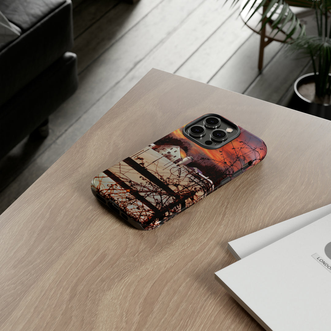 Cool Phone Case | Winter Sunset, For iPhone 15 Case | iPhone 15 Pro Case, Iphone 14 Case, Iphone 14 Pro Max Case, Protective Iphone Case - Studio40ParkLane
