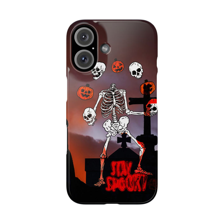 Slim Halloween Spooky Slim Cute Phone Cases for Iphone | iPhone 15 Case | iPhone 15 Pro Max Case, Iphone 14, Iphone 14 Pro Max, Iphone 13 - Studio40ParkLane