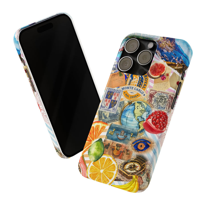 Slim Trendy French Coquette Collage Gift for Her Cute Phone Cases for Iphone 16 Cases | iPhone 15 Case | iPhone 15 Pro Max Case, Iphone 14 Case, Iphone 13, Slim - Studio40ParkLane