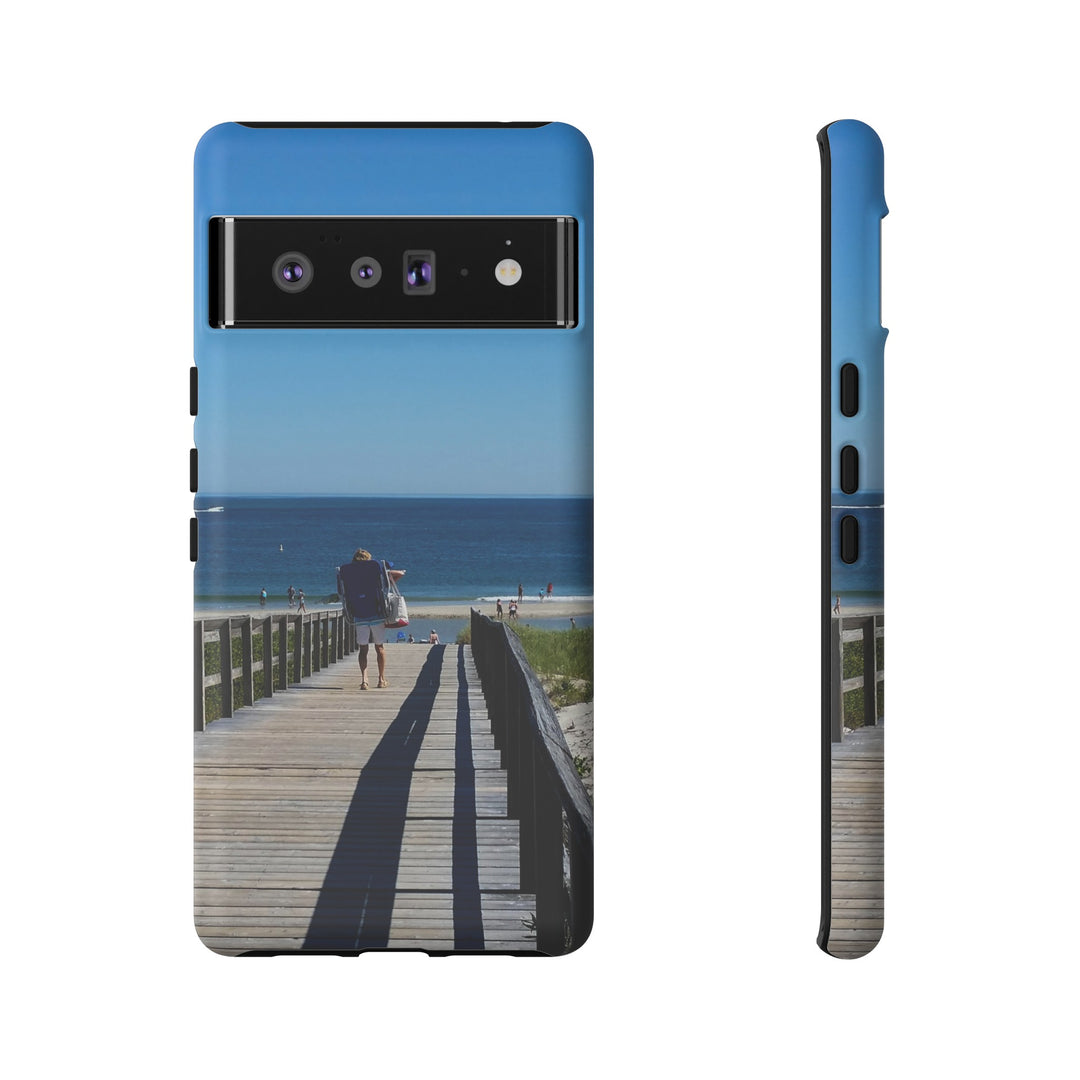 Cute Samsung Case | Cool Iphone Case | Summer Beach Walk, Samsung S24, S23, S22, S21, IPhone 15 Case | Iphone 14 Case, Iphone 13 Case - Studio40ParkLane