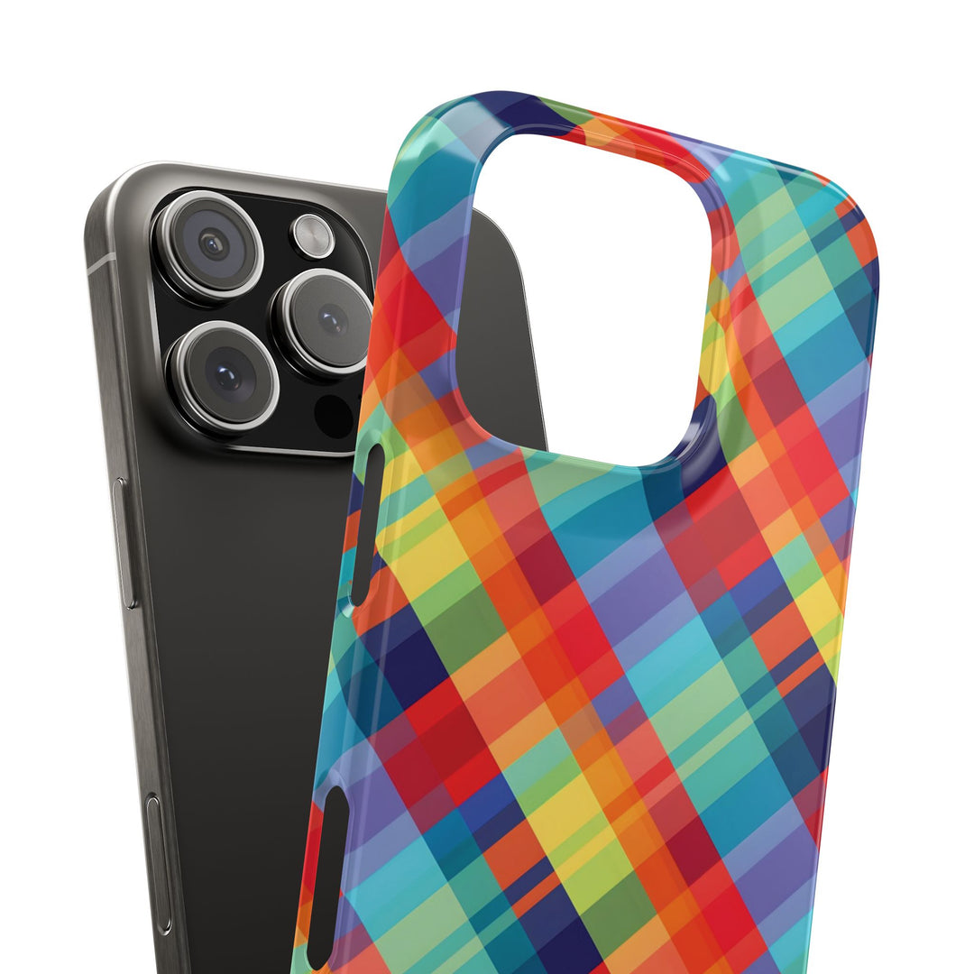 Slim Checkered Plaid Gift for Her Cute Phone Cases for Iphone 16 Pro Max | iPhone 15 Case | iPhone 15 Pro Max Case, Iphone 14, 13, 12, 11, 10, 8, 7 - Studio40ParkLane