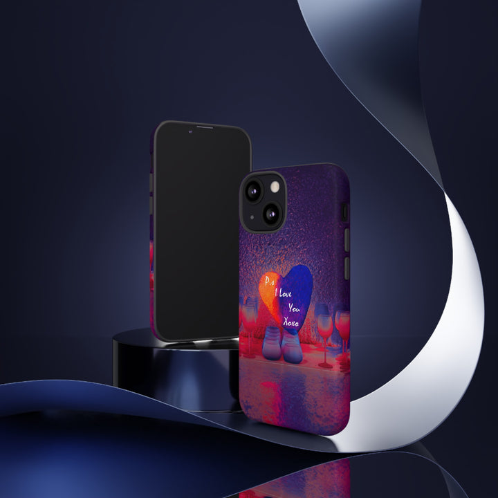 Cute Samsung Case | Cool Iphone Case | PS I love You - Heart, Samsung S24, S23, S22, S21, IPhone 15 Case | Iphone 14 Case, Iphone 13 Case - Studio40ParkLane