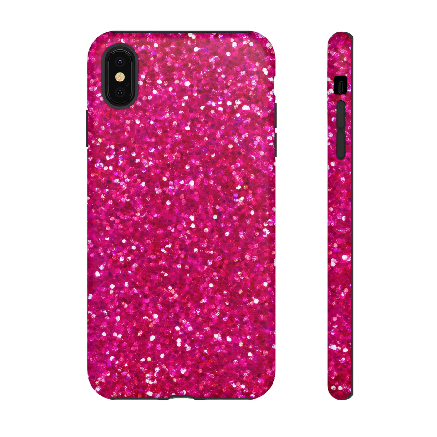 Pink Glitter Cute Phone Case, for IPhone 16 pro Max | Iphone 15, Iphone 14, IPhone 13 Case, 11 8 7, Samsung Galaxy S24, S23, S22, S21, 2 Layer Protection