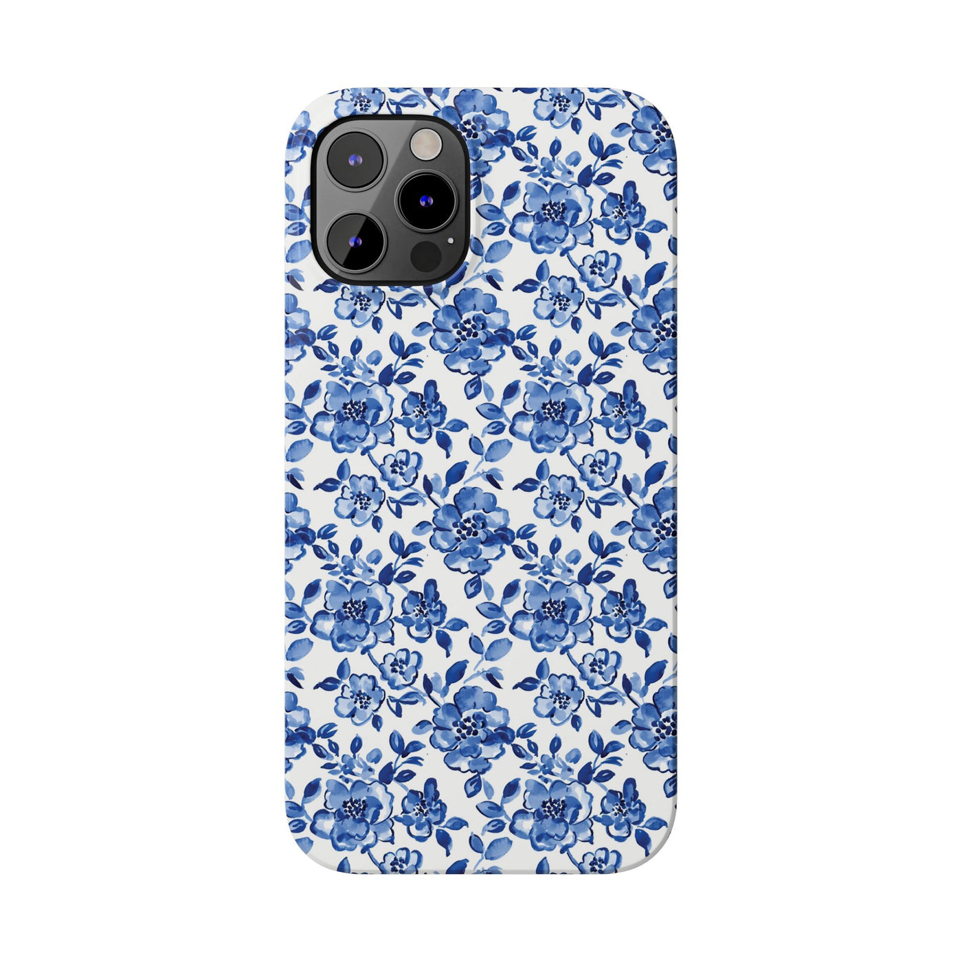 Slim Blue Chinoiserie Gift for Her Cute Phone Cases for Iphone 16 Pro Max | iPhone 15 Case | iPhone 15 Pro Max Case, Iphone 14, Iphone 14 Pro Max, Iphone 13 12 11 8 7