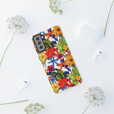 Premium Tough Spring Flowers Cute Phone Cases for Samsung S24, S23, S22, S21, S20, Plus and Ultra, Iphone 16 Pro Max,15, 14, 13, 12, 11, 10 - Studio40ParkLane