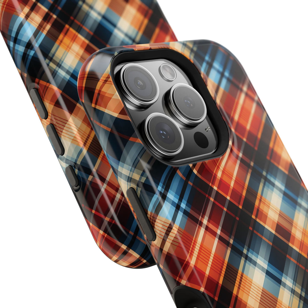 Checkered Plaid Magsafe Gift for Her Cute Phone Case for Iphone, | iPhone 16 | iPhone 15 Pro Max, Iphone 14 Pro Max, 13 12 11 10 9 8 7 - Studio40ParkLane