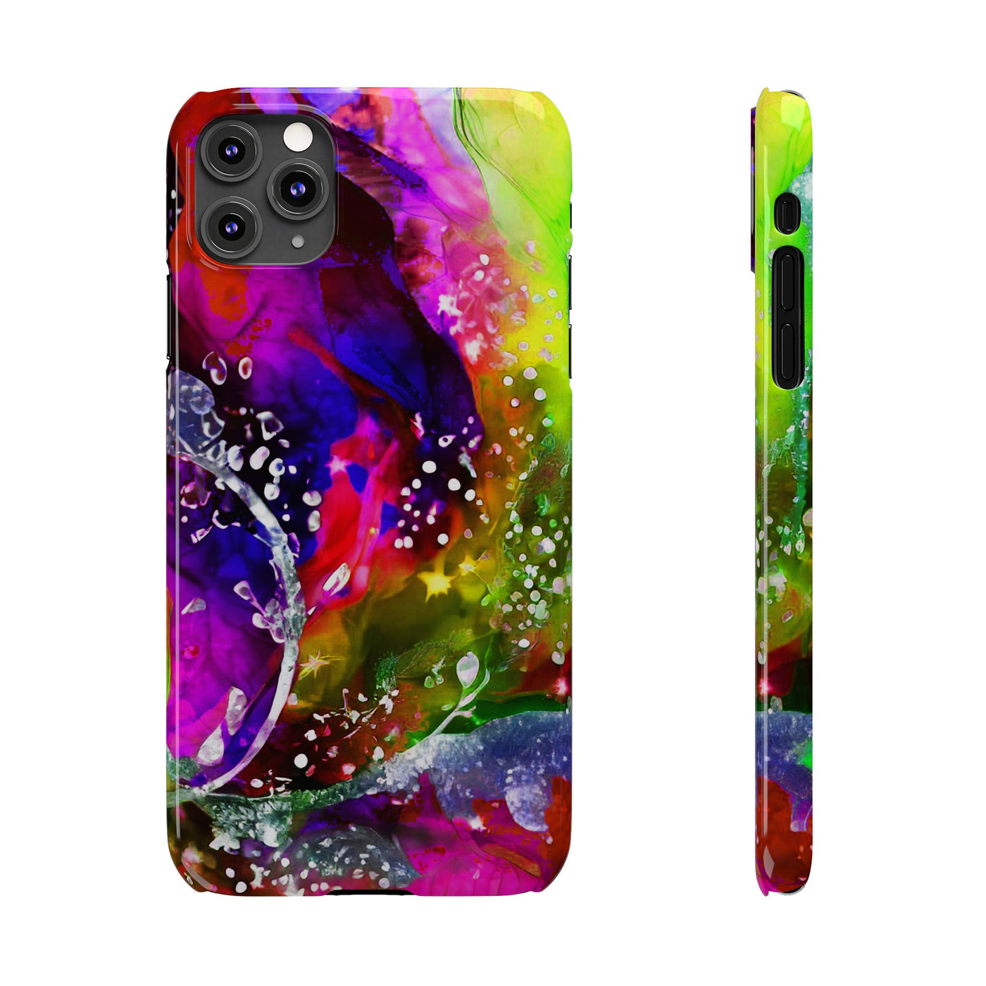 Slim Cute Phone Cases for Iphone  | iPhone 15 Case | iPhone 15 Pro Max Case, Iphone 14, Iphone 14 Pro Max, Iphone 13, Summer Marble Feast