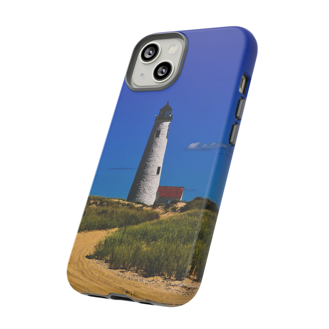 Cute IPhone Case | iPhone 15 Case | iPhone 15 Pro Max Case, Iphone 14 Case, Iphone 14 Pro Max Case IPhone Case for Art Lovers - Beach Lighthouse - Studio40ParkLane