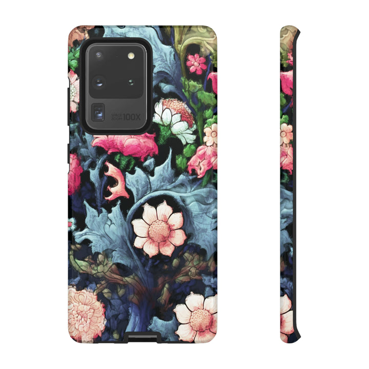 Cute Samsung Phone Case | Aesthetic Samsung Phone Case | Galaxy S23, S22, S21, S20 | Luxury Double Layer | Cool Flowers Design Floral - Studio40ParkLane