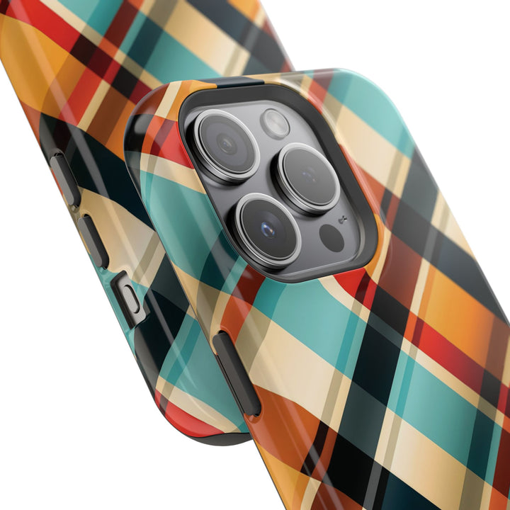 Checkered Plaid Magsafe Gift for Her Cute Phone Case for Iphone, | iPhone 16 | iPhone 15 Pro Max, Iphone 14 Pro Max, 13 12 11 10 9 8 7 - Studio40ParkLane