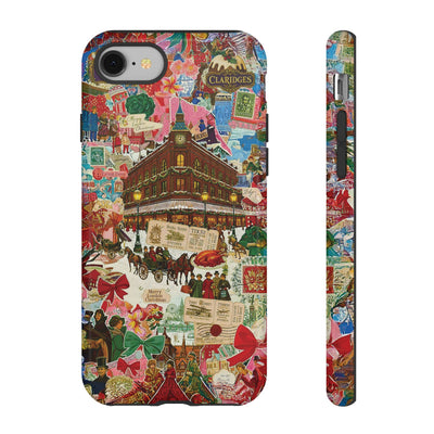 Aesthetic Tough London Coquette Collage Premium Phone Case - For iPhone 17 Pro Max iPhone 16 Pro iPhone 15 Iphone 14 Plus 13 Pro 12 11 10 XR - Studio40ParkLane