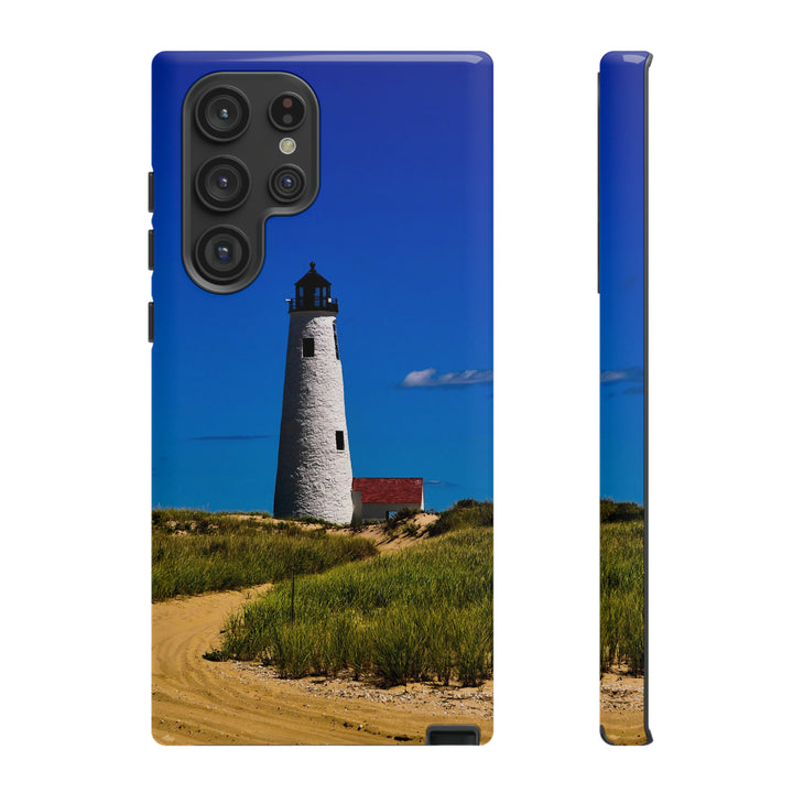 Cute Samsung Phone Case | Aesthetic Samsung Phone Case | Lighthouse Beach | Galaxy S23, S22, S21, S20 | Luxury Double Layer | Cool - Studio40ParkLane