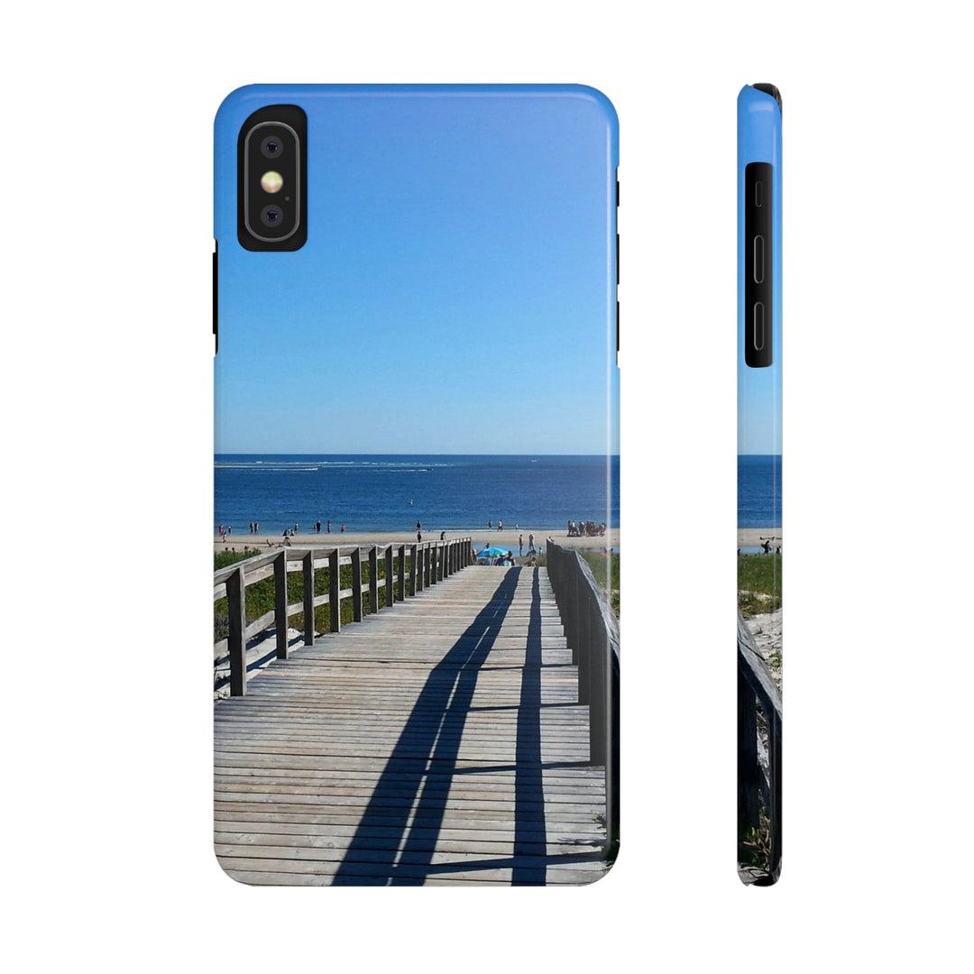Slim Cute Phone Cases for Iphone - | iPhone 15 Case | iPhone 15 Pro Max Case, Iphone 14 Case, Iphone 14 Pro Max, Iphone 13, Summer Beach Walk - Studio40ParkLane
