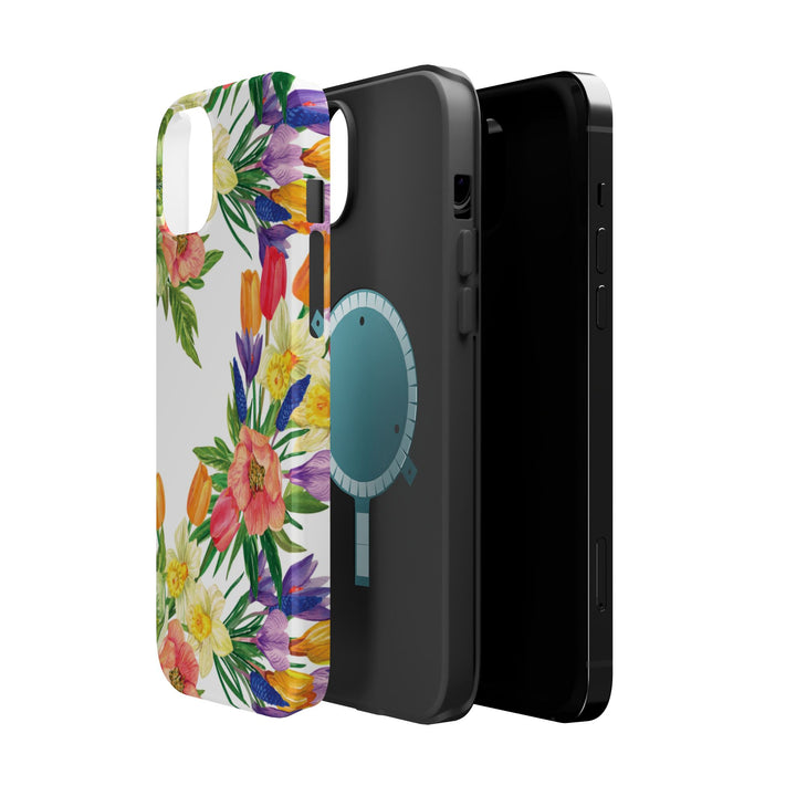 Spring Flowers Magsafe Cute Phone Case for Iphone Gift for Her, iPhone 16 Case iPhone 15 Pro Max Case, Iphone 14, Iphone 14 Pro Max, 13, 12 - Studio40ParkLane