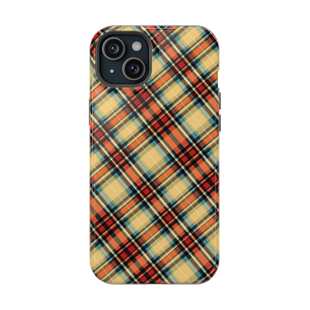 Checkered Plaid Magsafe Gift for Her Cute Phone Case for Iphone, | iPhone 16 | iPhone 15 Pro Max, Iphone 14 Pro Max, 13 12 11 10 9 8 7 - Studio40ParkLane