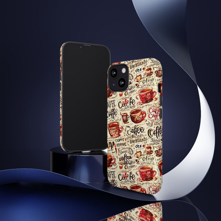 Impact Resistant, Paris Bistro Cafe, Cute Phone Cases for Samsung S24, S23, S22, S21, IPhone 15 pro Iphone 14 pro Iphone 13 IPhone 12 Iphone 11 - Studio40ParkLane