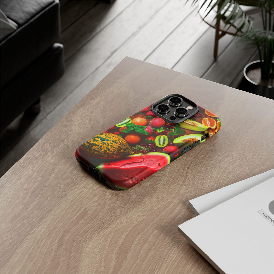 Fall Fruit Collage Cute Phone Case for, Samsung Galaxy S24, S23, S22, S21, IPhone 16 Case | Iphone 15, Iphone 14, IPhone 13 Case Mom Dad Gift - Studio40ParkLane