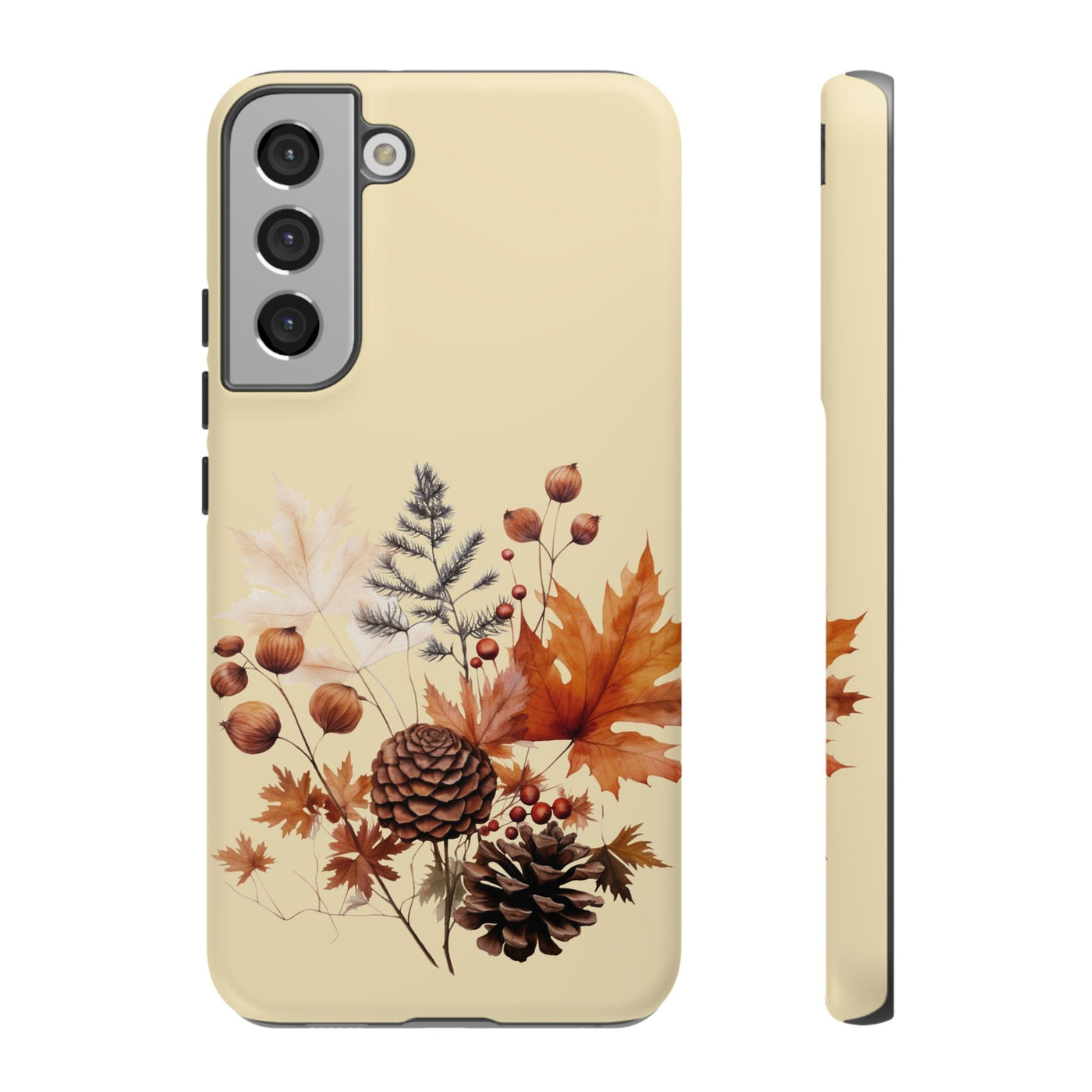 Fall Leaves Foliage Cute Phone Case for, Samsung Galaxy S24, S23, S22, S21, IPhone 16 Case | Iphone 15, Iphone 14, IPhone 13 Case Mom Dad Gift