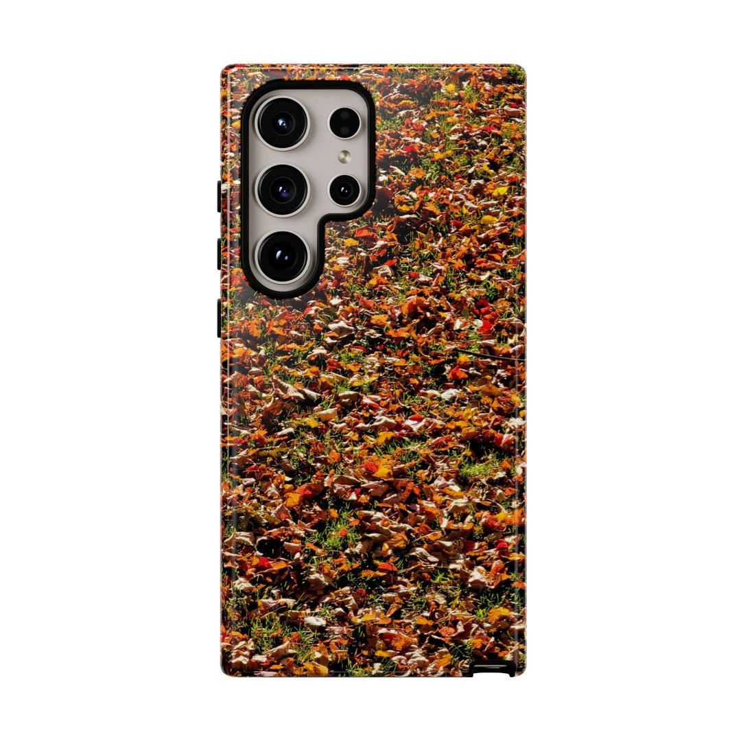 Impact Resistant, Fall Leaves Collage, Cute Phone Cases for Samsung S24, S23, S22, S21, IPhone 15 pro Iphone 14 pro Iphone 13 IPhone 12 Iphone 11 - Studio40ParkLane