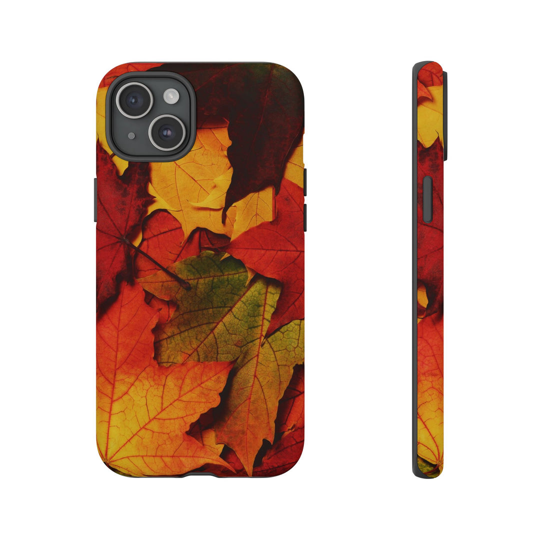 Autumn Fall Leaves Gift Cute Phone Case for, Samsung Galaxy S24, S23, S22, S21, IPhone 16 Case | Iphone 15, Iphone 14, IPhone 13 Case Mom Dad Gift - Studio40ParkLane