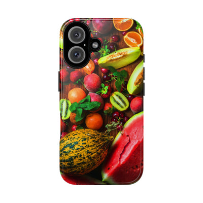 Fall Fruit Collage Cute Phone Case for, Samsung Galaxy S24, S23, S22, S21, IPhone 16 Case | Iphone 15, Iphone 14, IPhone 13 Case Mom Dad Gift