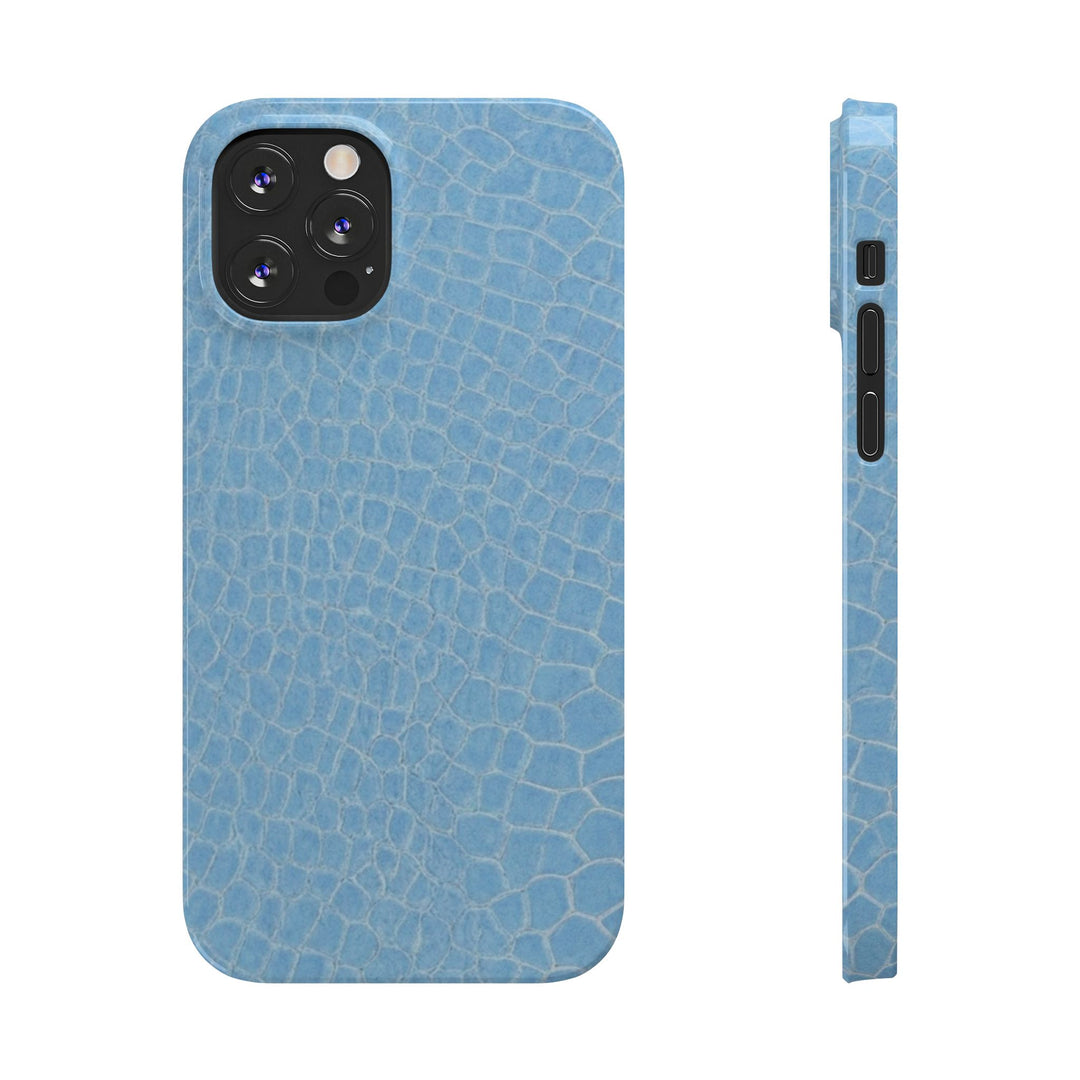 Slim Non Leather Blue Color Pattern Gift for Her Cute Phone Cases for Iphone 16 Pro Max | iPhone 15 Case | iPhone 15 Pro Max Case, Iphone 14, 13, 12, 11, 10, 8, 7 - Studio40ParkLane